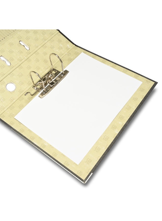 SAB - Box File Cardboard, F/C Size,8cm,Black, 10pcs - Image 5